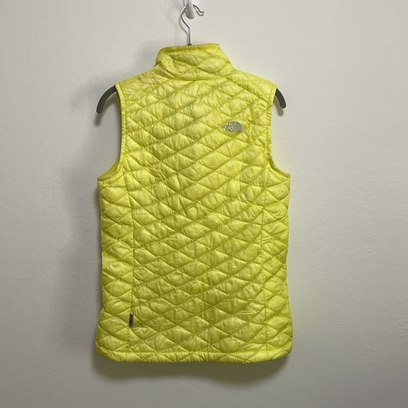 The North Face Size Small Neon Yellow Vest - Picture 5 of 6
